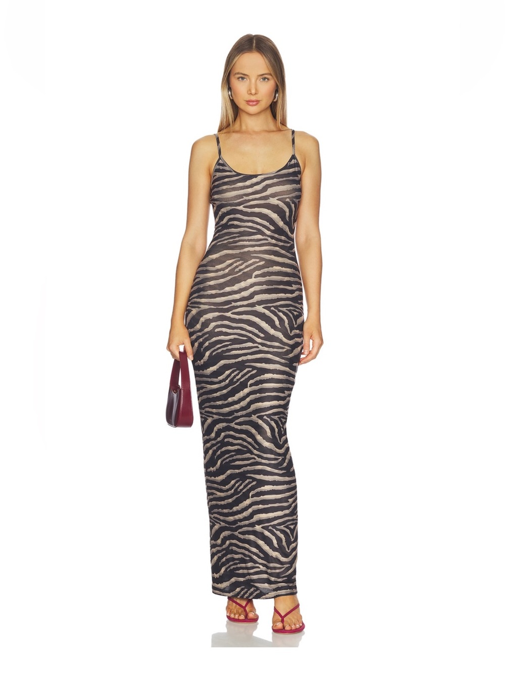 super down - Jobelle Maxi Dress in Zebra